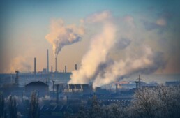 chemical factory pollution